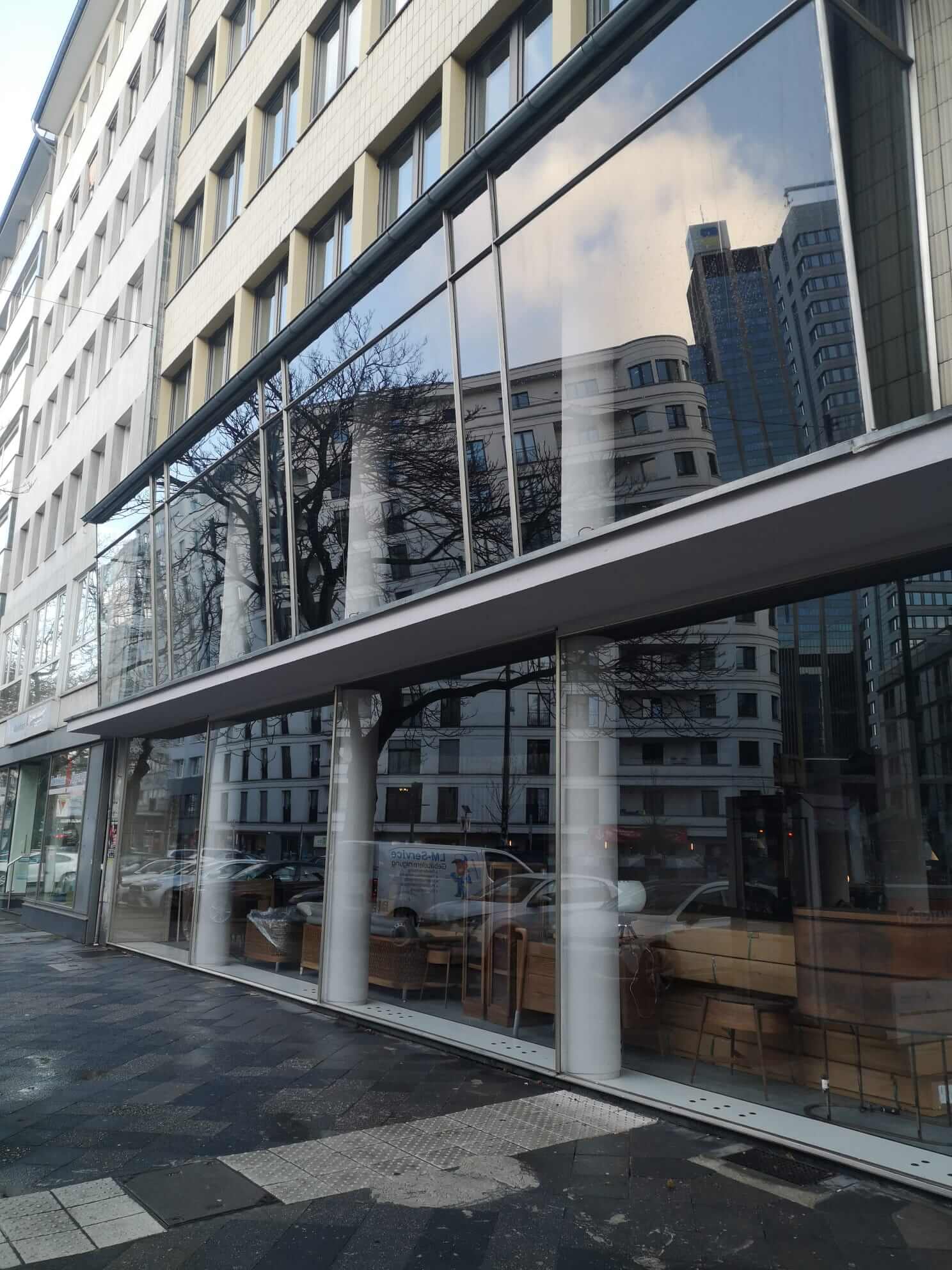 Fensterreinigung Ladengeschäft